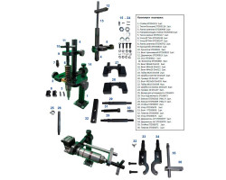 Струбцина для ремонта насос-форсунок и насосных секций PLD — DL-ST-02-foto6