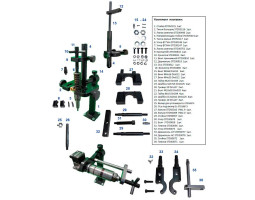 Струбцина для ремонта насос-форсунок и насосных секций PLD — DL-ST-02-foto6