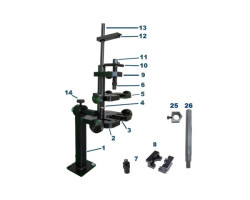 Струбцина под форсунки СR с двумя упорами на распылители ?7 мм и ?9 мм — DL-ST01-foto4